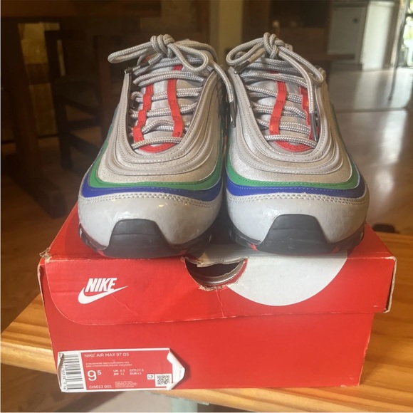 Air Max 97 QS Nintendo 64 Collector’s Edition 2019 Men’s 9.5 OG Box WORN ONCE - Picture 12 of 16